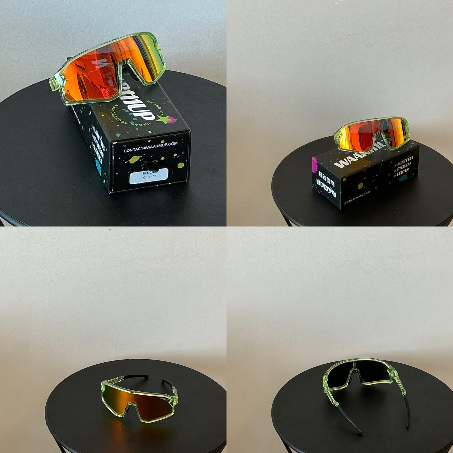 Réf KIDS 1008 C5 Iridium/vert