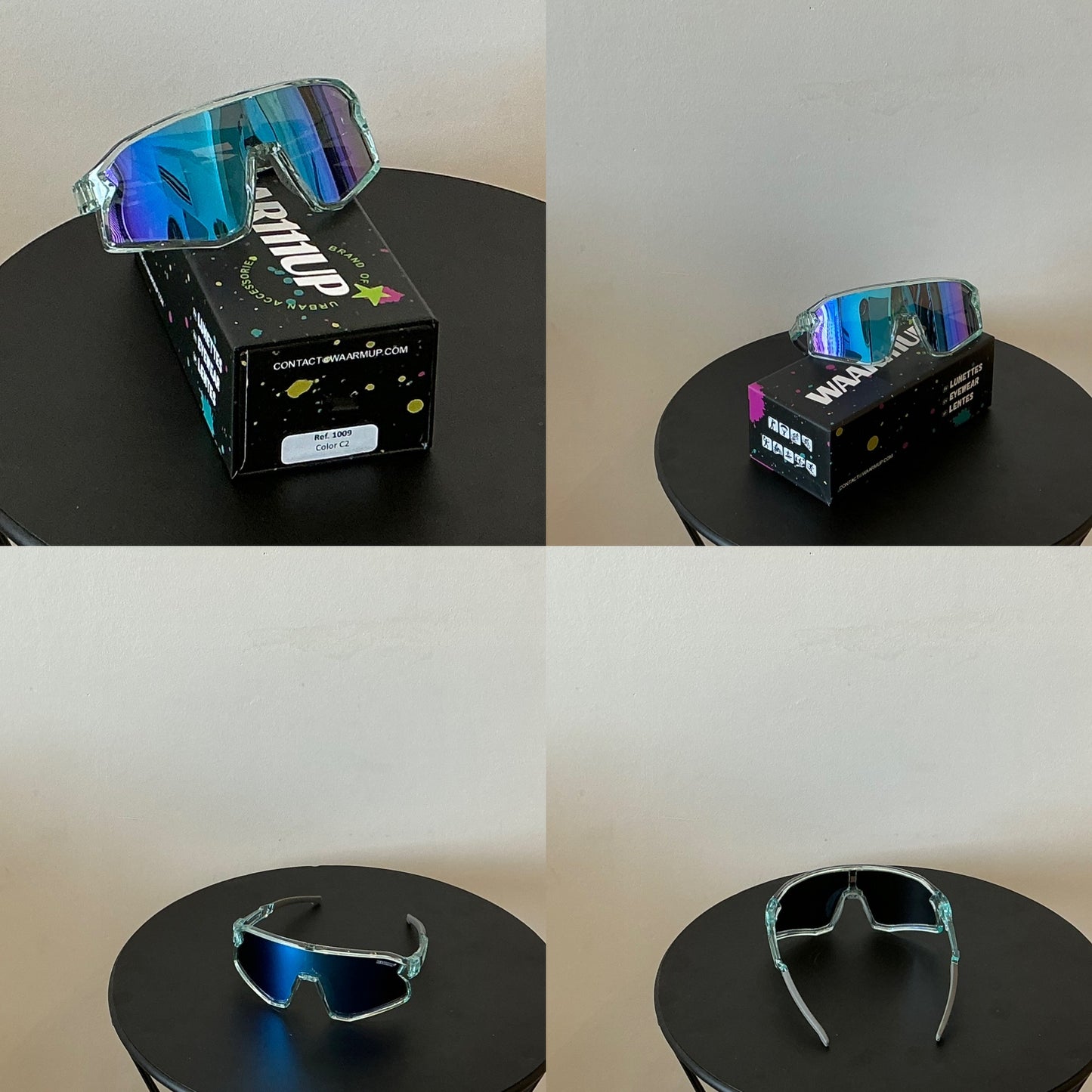 Réf KIDS 1009 C2 Bleu/turquoise