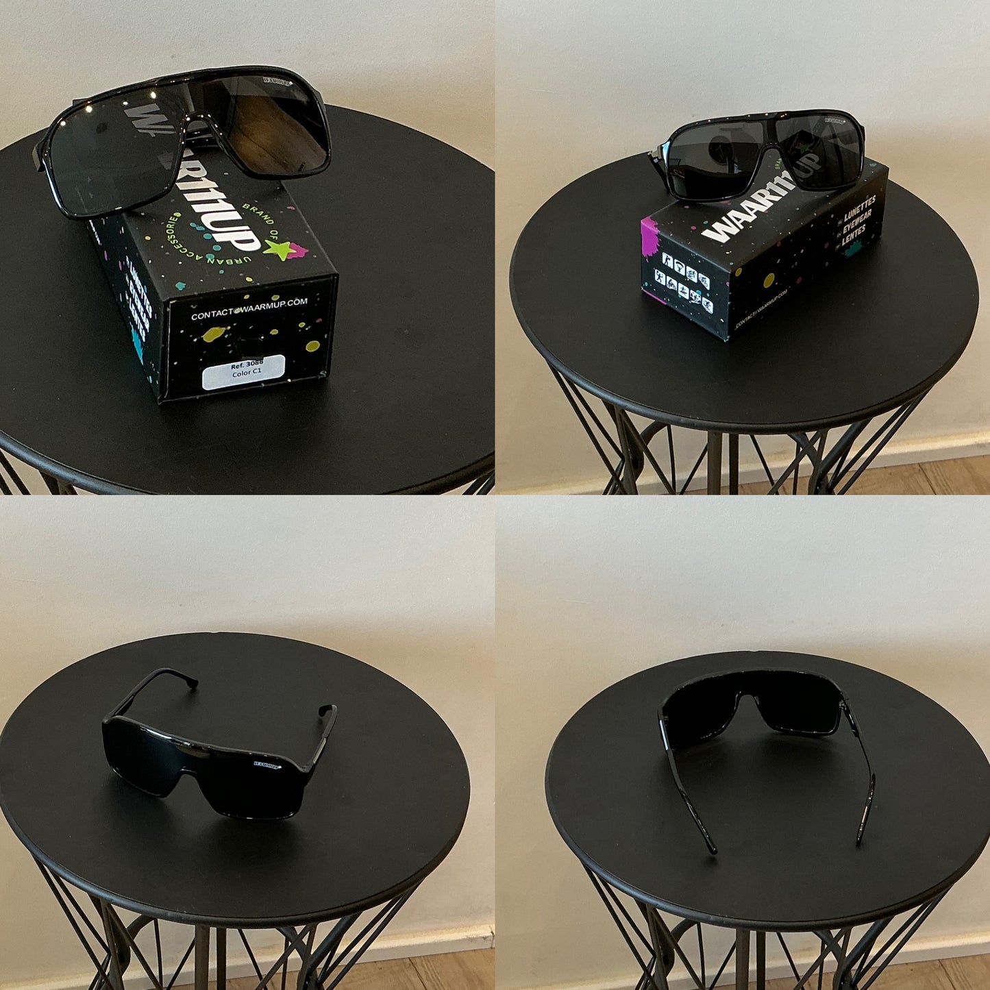 Réf 3-3086 C1 Noir/noir