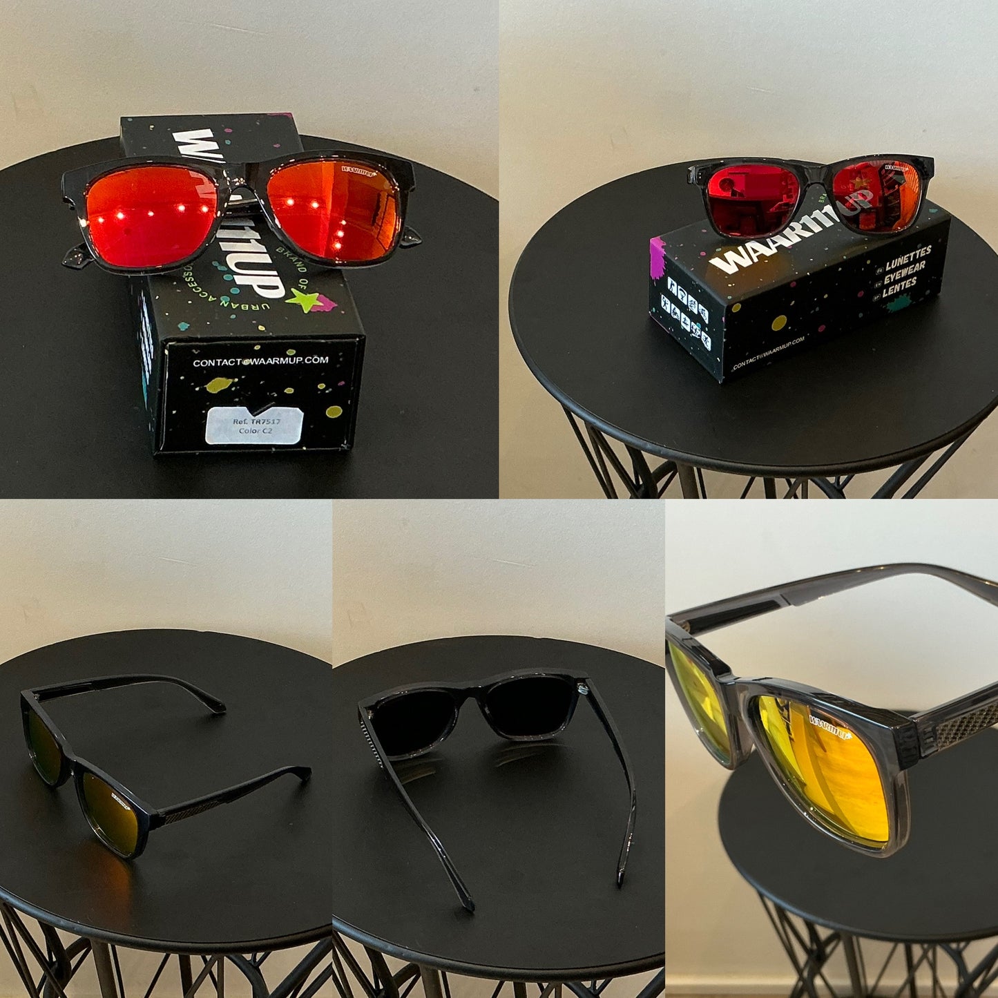 Réf TR7517 C2 Iridium/carbone noir