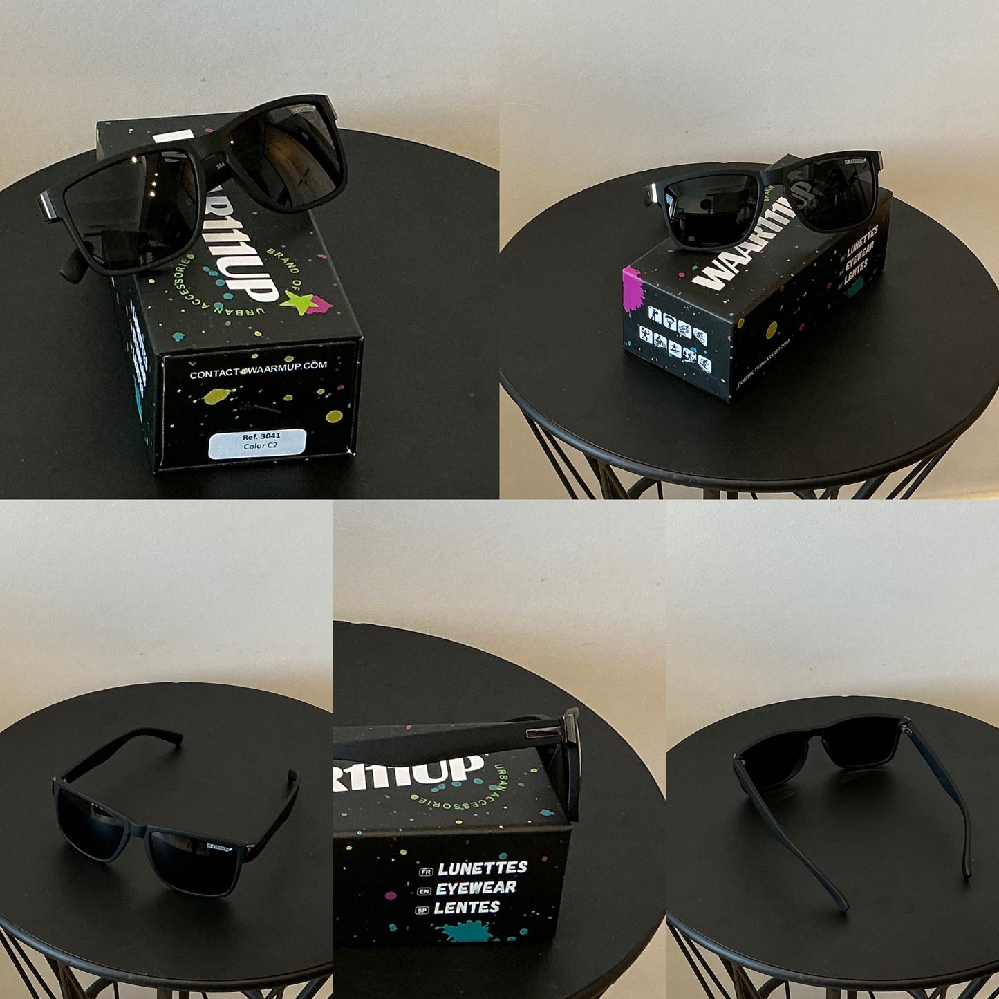 Réf 3041 C2 Noir/noir