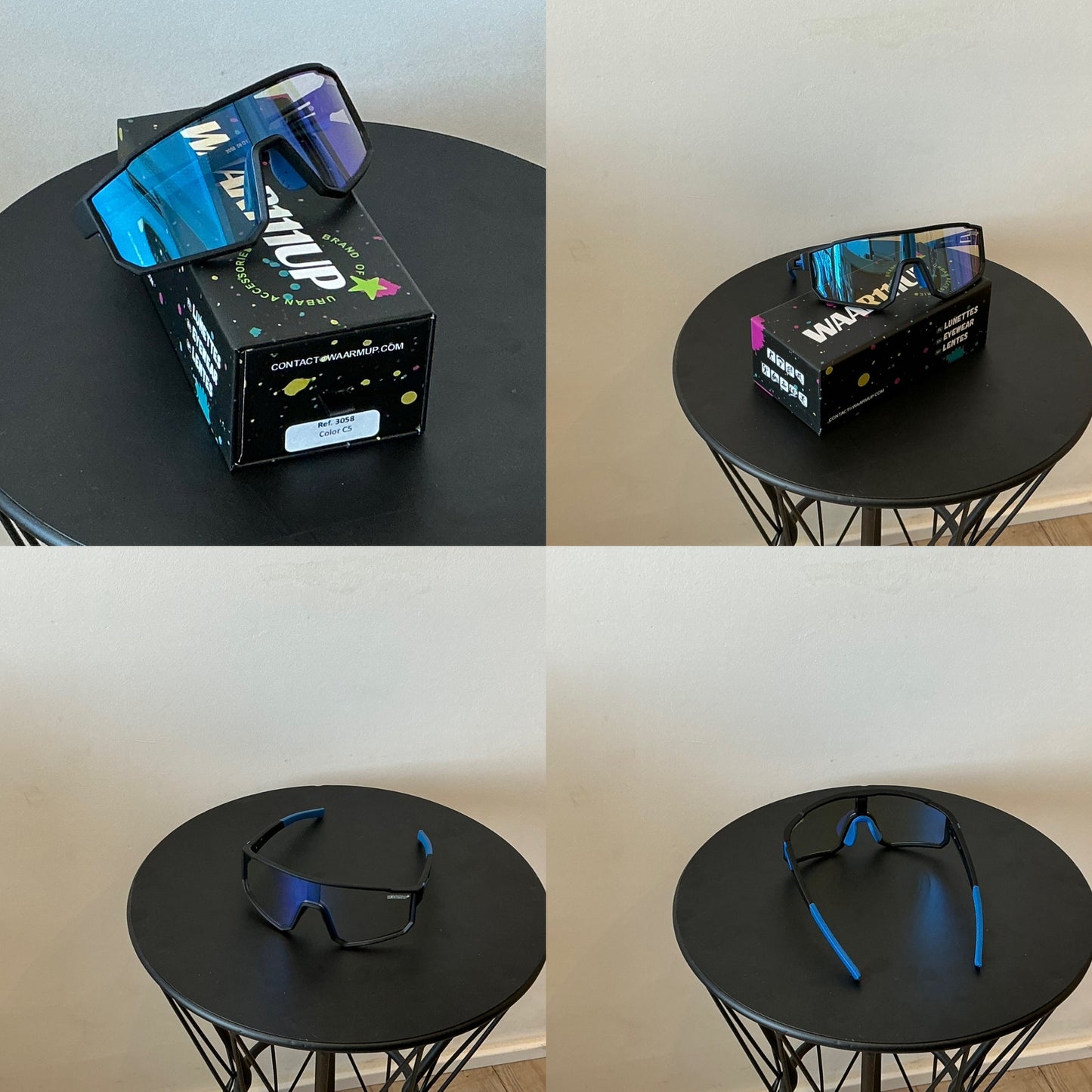 Réf 2-3058 C5 Bleu/noir