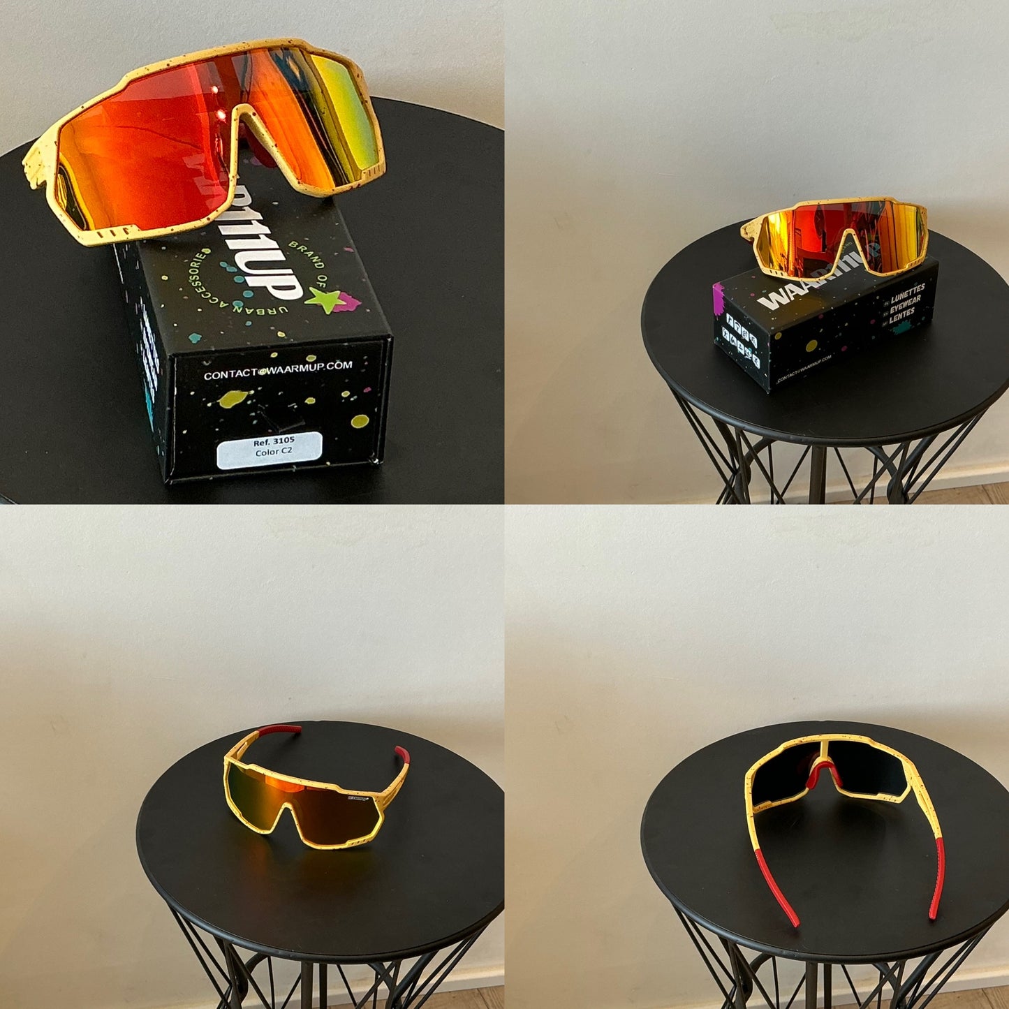 Réf 3-3105 C2 Iridium/jaune