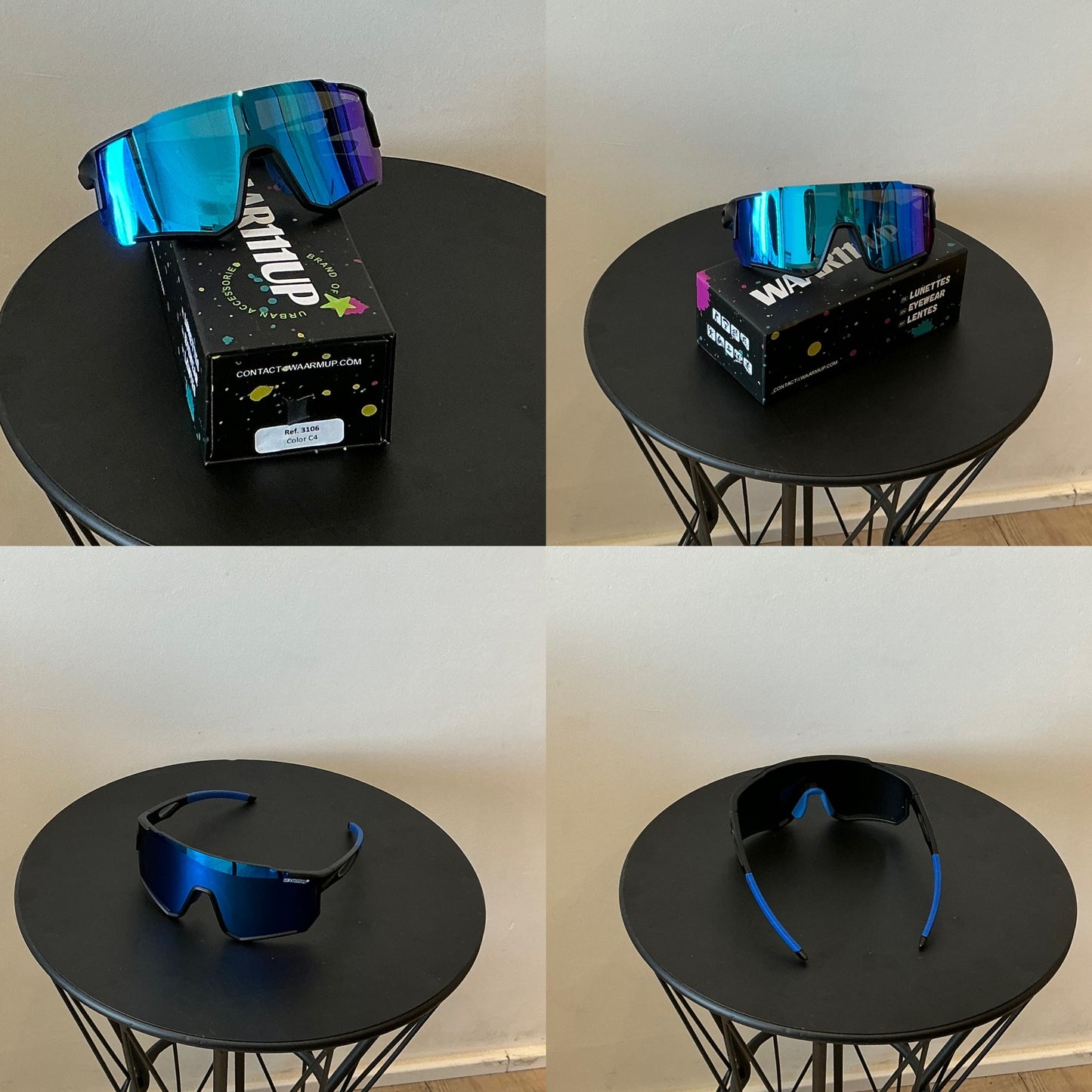 Réf 1-3106 C4 Bleu/noir