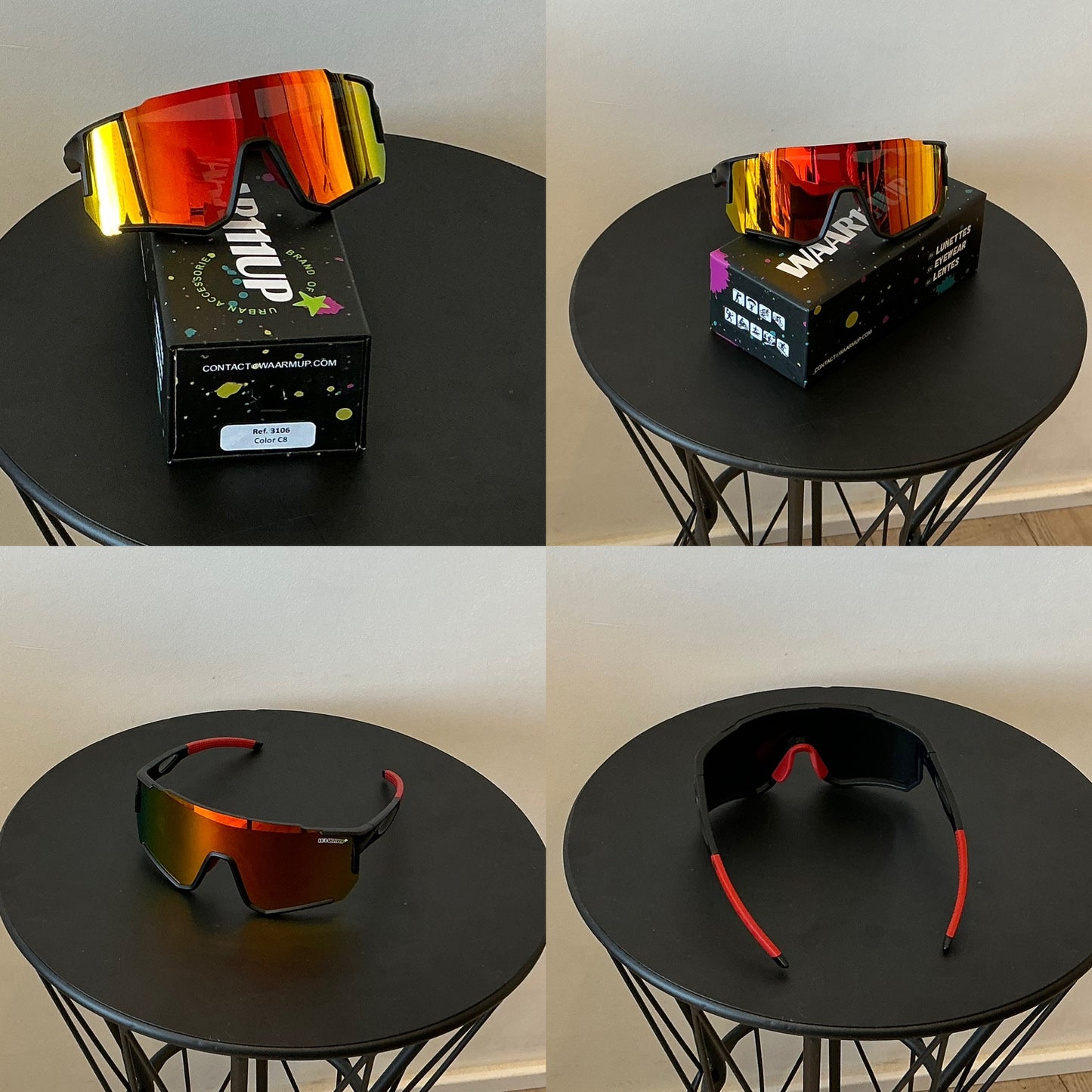 Réf 1-3106 C8 Iridium/noir