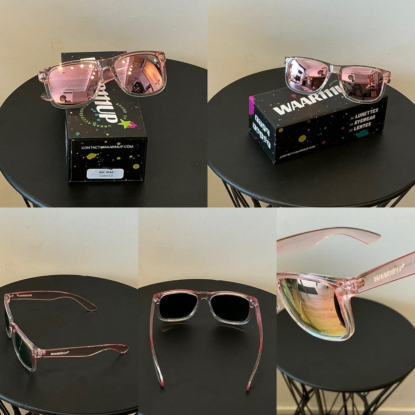 Réf 4165 C3 Rose/rose